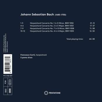 CD Johann Sebastian Bach: Harpsichord Concertos
