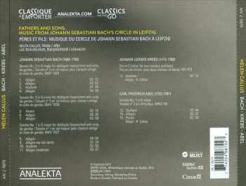 CD Johann Sebastian Bach: Helen Callus, Bach - Krebs - Abel