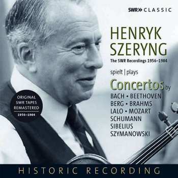 5CD Johann Sebastian Bach: Henryk Szeryng Plays Concertos