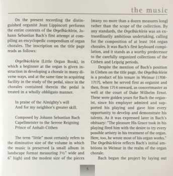 CD Johann Sebastian Bach: Orgelbüchlein