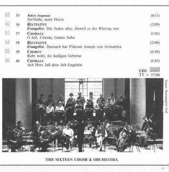 2CD Johann Sebastian Bach: Johannes Passion