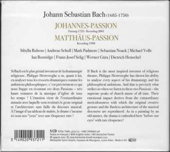 5CD/Set di cofanetti Johann Sebastian Bach: Johannes-Passion • Matthäus-Passion
