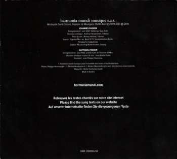 5CD/Set di cofanetti Johann Sebastian Bach: Johannes-Passion • Matthäus-Passion