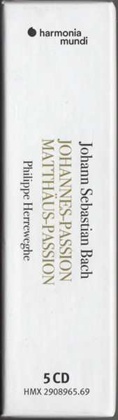 5CD/Set di cofanetti Johann Sebastian Bach: Johannes-Passion • Matthäus-Passion