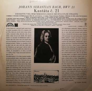 LP Johann Sebastian Bach: Kantáta č. 21  „Ich Hatte Viel Bekümmernis"