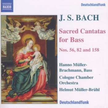 CD Johann Sebastian Bach: Sacred Cantatas For Bass Nos. 56, 82 And 158