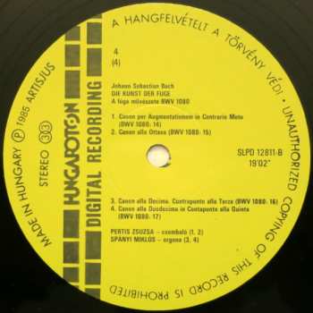2LP/Set di cofanetti Johann Sebastian Bach: Die Kunst Der Fuge