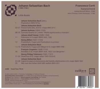 CD Johann Sebastian Bach: Little Books