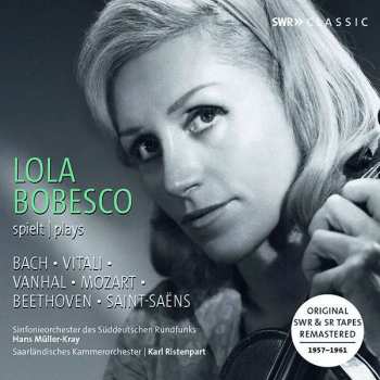 3CD Johann Sebastian Bach: Lola Bobesco - Recordings 1957-1961