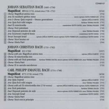 CD Johann Sebastian Bach: Magnificats