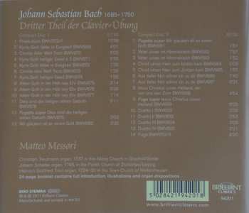 2CD Johann Sebastian Bach: Clavier-Übung III (German Organ Mass)