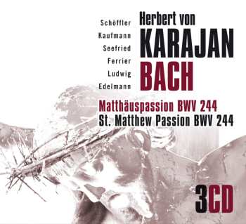 3CD Johann Sebastian Bach: Matthäus-passion Bwv 244
