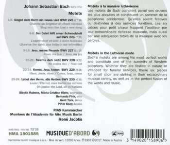 CD Johann Sebastian Bach: Motets