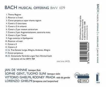 CD Johann Sebastian Bach: Musical Offering BWV 1079
