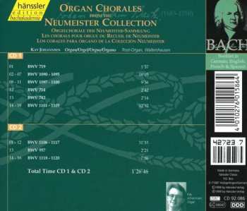 2CD Johann Sebastian Bach: Organ Chorales From The Neumeister Collection = Orgelchoräle Der Neumeister-Sammlung = Les Chorals Pour Orgue Du Recueil De Neumeister