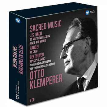 8CD Johann Sebastian Bach: Otto Klemperer - Sacred Music