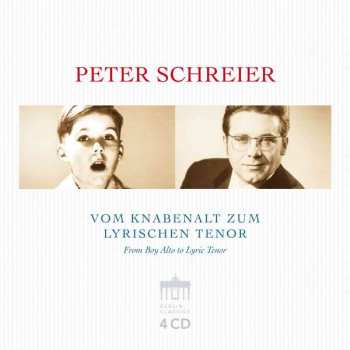4CD Johann Sebastian Bach: Peter Schreier - Vom Knabenalt Zum Lyrischen Tenor