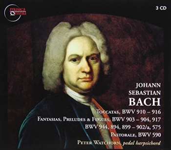 Album Johann Sebastian Bach: Toccatas, BWV 910-916, Fantasias, Preludes & Fugues, BWV 903-904, 917, BWV 944, 894, 899-902/a, 575, Pastorale, BWV 590