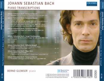 CD Johann Sebastian Bach: Piano Transcriptions