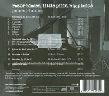 CD Johann Sebastian Bach: Razor Blades, Little Pills, Big Pianos