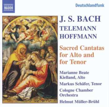 CD Johann Sebastian Bach: Sacred Cantatas For Alto And For Tenor