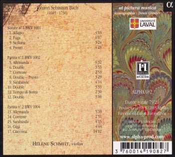 CD Johann Sebastian Bach: Sei Solo A Violino Senza Basso Accompagnato - I