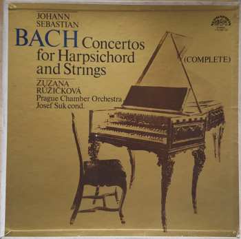 3LP/Set di cofanetti Johann Sebastian Bach: Concertos For Harpsichord And Strings (Complete) (3xLP + BOX + INSERT)