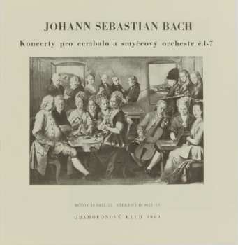 3LP/Set di cofanetti Johann Sebastian Bach: Cembalové Koncerty Č. 1-7 (2xLP + BOX + BOOKLET)