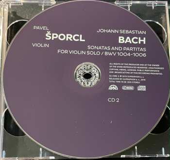 2CD Johann Sebastian Bach: Sonatas And Partitas For Solo Violin BWV 1001-1006