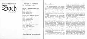 CD Johann Sebastian Bach: Sonatas & Partitas For Solo Violin • Vol. I