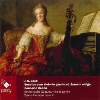 CD Johann Sebastian Bach: Sonates Pour Viole De Gambe Et Clavecin Obligé