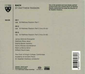Set di cofanetti/3SACD Johann Sebastian Bach: St Matthew Passion