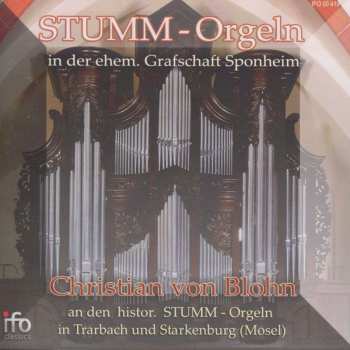 CD Johann Sebastian Bach: Stumm-orgeln In Der Ehemaligen Grafschaft Sponheim