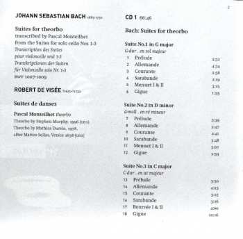 2CD Johann Sebastian Bach: Suites For Theorbo