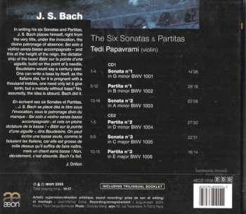 2CD Johann Sebastian Bach: The Six Sonatas & Partitas