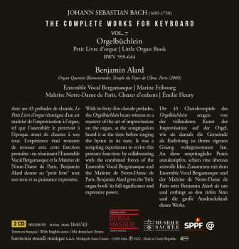 2CD/Set di cofanetti Johann Sebastian Bach: The Complete Works For Keyboard 7: Orgelbüchlein
