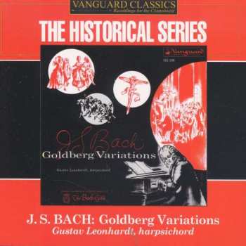 CD Johann Sebastian Bach: The Goldberg Vatiations  (Aria With 30 Variations Bwv 988)