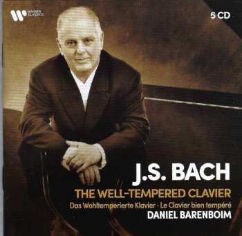 5CD/Set di cofanetti Johann Sebastian Bach: The Well-Tempered Clavier = Das Wohltemperierte Clavier = Le Clavier Bien Tempéré