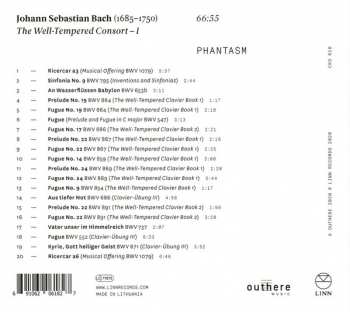 CD Johann Sebastian Bach: The Well-Tempered Consort – I