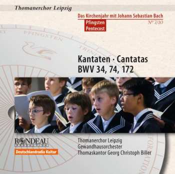 CD Johann Sebastian Bach: Kantaten • Cantatas BWV 34, 74, 172
