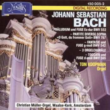 CD Johann Sebastian Bach: Ausgewählte Orgelwerke