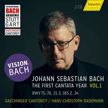 2CD Johann Sebastian Bach: Vision.bach 1 - Bach-kantaten Vom 1.bis 4.sonntag Nach Trinitatis Des 1.leipziger Jahrgangs 1723