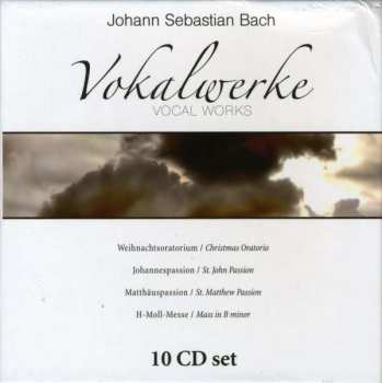 10CD/Set di cofanetti Johann Sebastian Bach: Vocal Works