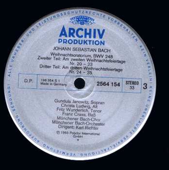 3LP/Set di cofanetti Johann Sebastian Bach: Weihnachtsoratorium BWV 248