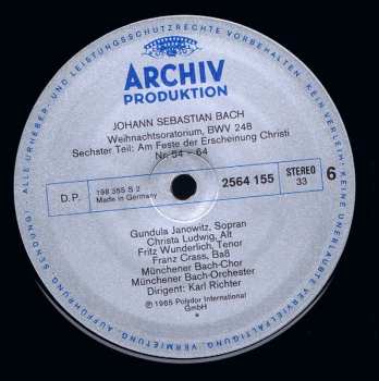 3LP/Set di cofanetti Johann Sebastian Bach: Weihnachtsoratorium BWV 248