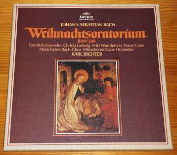 3LP/Set di cofanetti Johann Sebastian Bach: Weihnachtsoratorium BWV 248