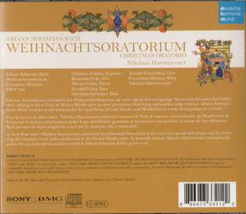 2CD/Set di cofanetti Johann Sebastian Bach: Weihnachtsoratorium BWV 248