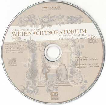 2CD/Set di cofanetti Johann Sebastian Bach: Weihnachtsoratorium BWV 248