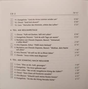 2CD Johann Sebastian Bach: Weihnachtsoratorium