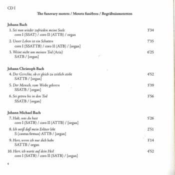2CD/Set di cofanetti Johann Christoph Bach: Bach Motetten